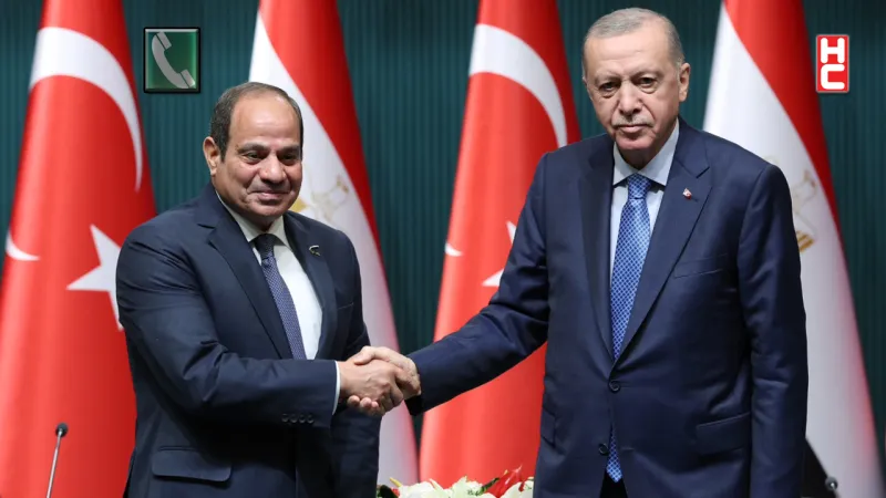 Cumhurbaşkanı Erdoğan, Mısır Cumhurbaşkanı Abdulfettah es-Sisi ile görüştü