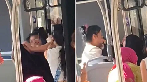 Denizli'de tesettürlü kadına saldıran şahıs gözaltına alındı