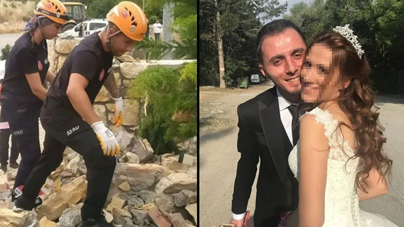 Düğün salonunda feci olay! Taş kemer devrildi, doktor öldü, karısı ağır yaralı