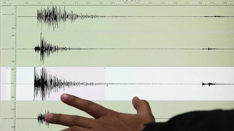 Ege Denizi'nde 4,6 büyüklüğünde deprem