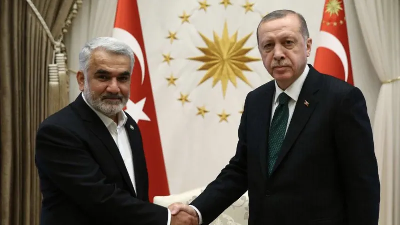 Erdoğan, HÜDA PAR Genel Başkanı Yapıcıoğlu'nu kabul etti