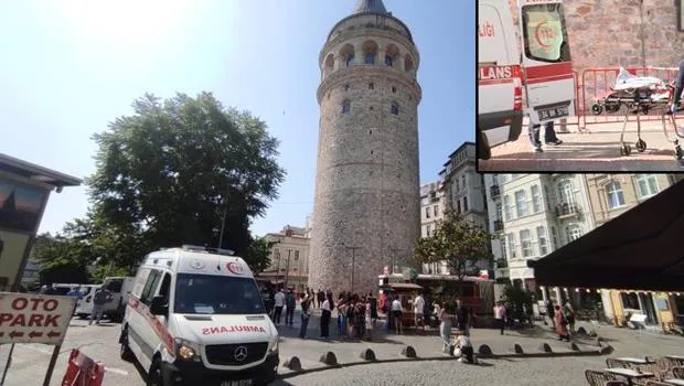 Galata Kulesi'nde intihar şüphesi: 22 yaşındaki çocuk hayatını kaybetti