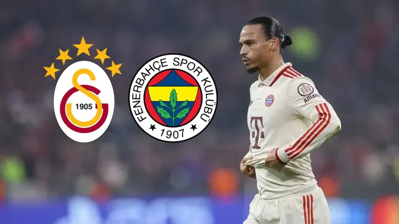 Galatasaray ve Fenerbahçe bu kez Sane için karşı karşıya!