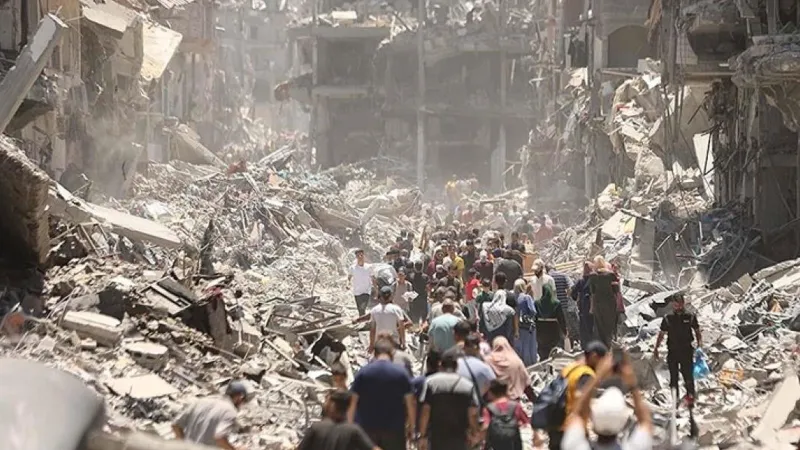 Gazze'de can kaybı 55 bin 207’ye yükseldi