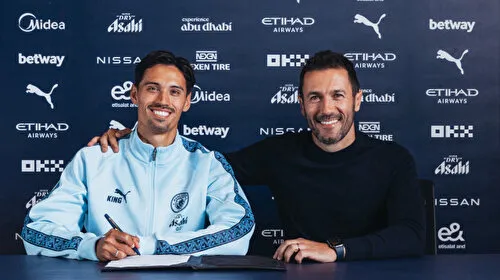 Manchester City yeni orta sahasını duyurdu