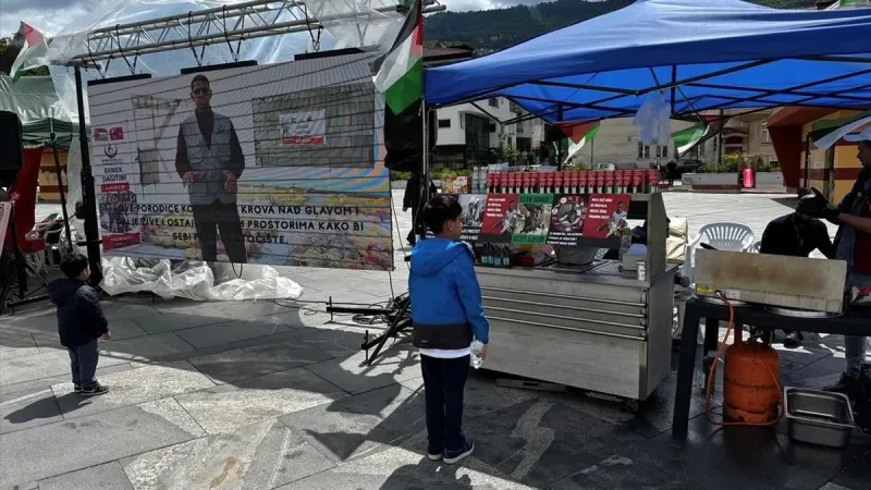 Bosna'dan Gazze'ye Destek Kermesi: Türklerden Anlamlı Dayanışma