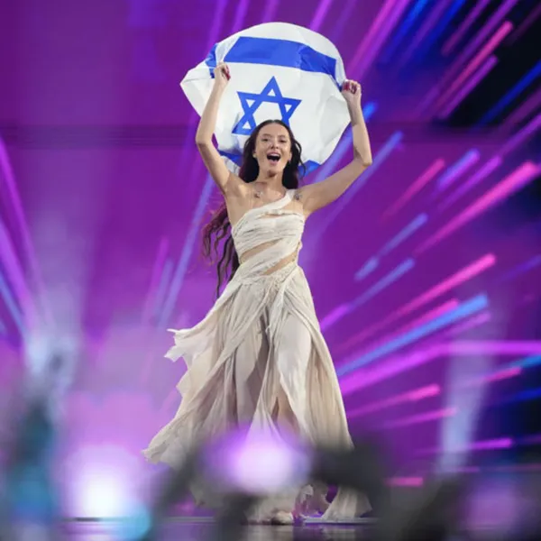 Eurovision'da İsrail Protestosu! Filistin Bayrakları Açıldı!