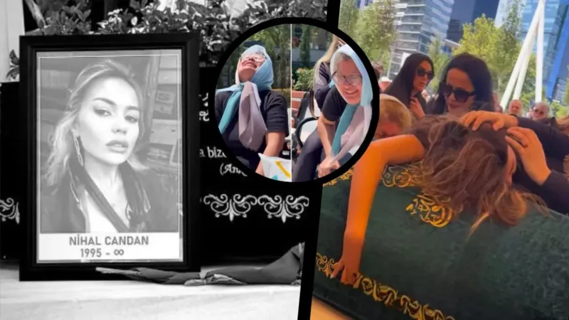 Nihal Candan son yolculuğuna uğurlandı: Annesi ve kardeşi ayakta duramadı!