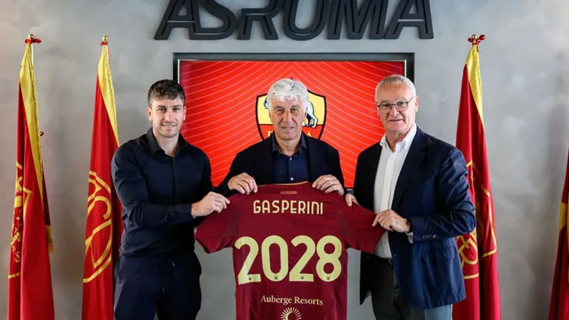 Roma'da yeni dönem: Gian Piero Gasperini imza attı